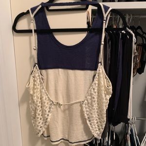 Free People Open Back Tank